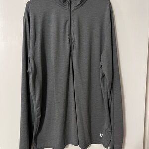 Gray Vuori Quarter-Zip Pullover
